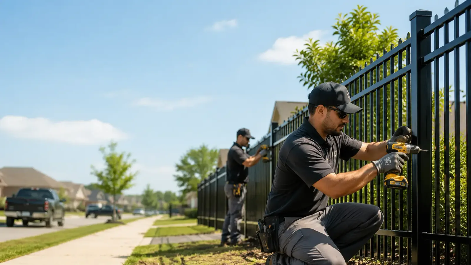Metal Fence Installation in Siloam, GA